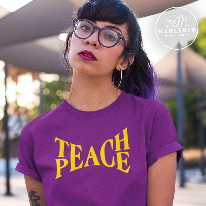 PREMIUM SHIRT MÄDELS • TEACH PEACE