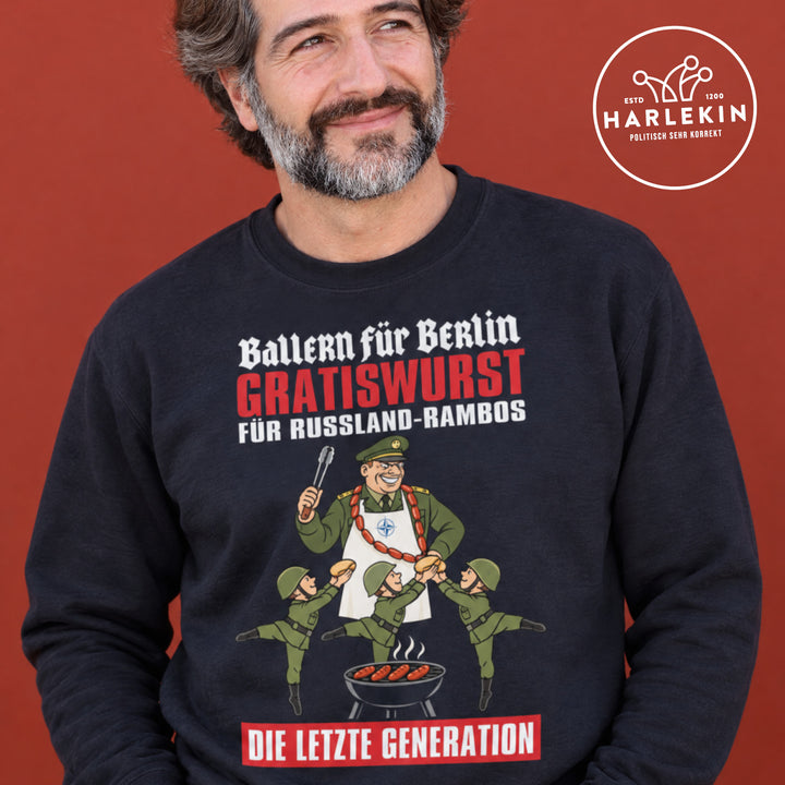SWEATER BUBEN • GRATISWURST FÜR RUSSLAND-RAMBOS