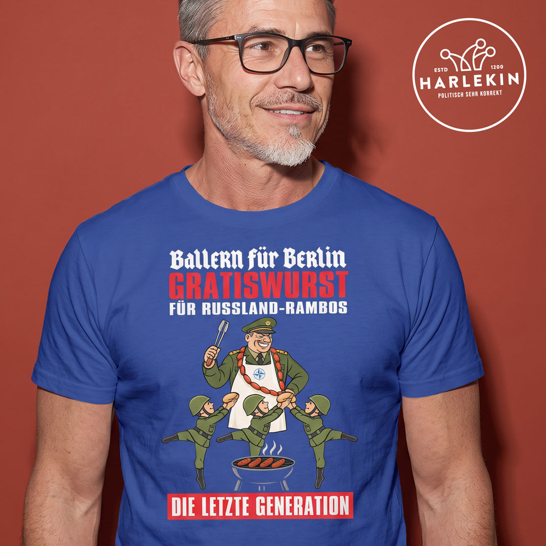PREMIUM SHIRT BUBEN • GRATISWURST FÜR RUSSLAND-RAMBOS