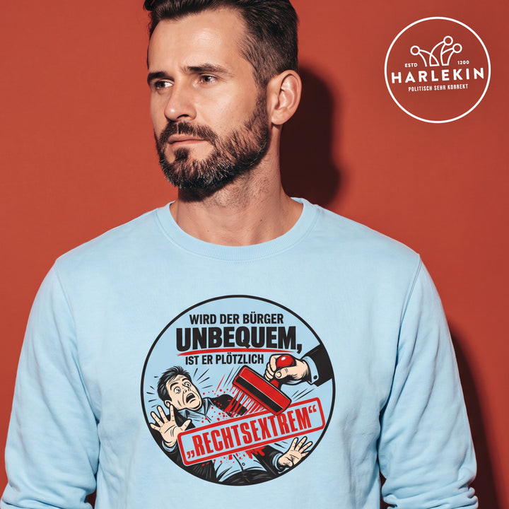 SWEATER BUBEN • WIRD DER BÜRGER UNBEQUEM, IST ER PLÖTZLICH RECHTSEXTREM