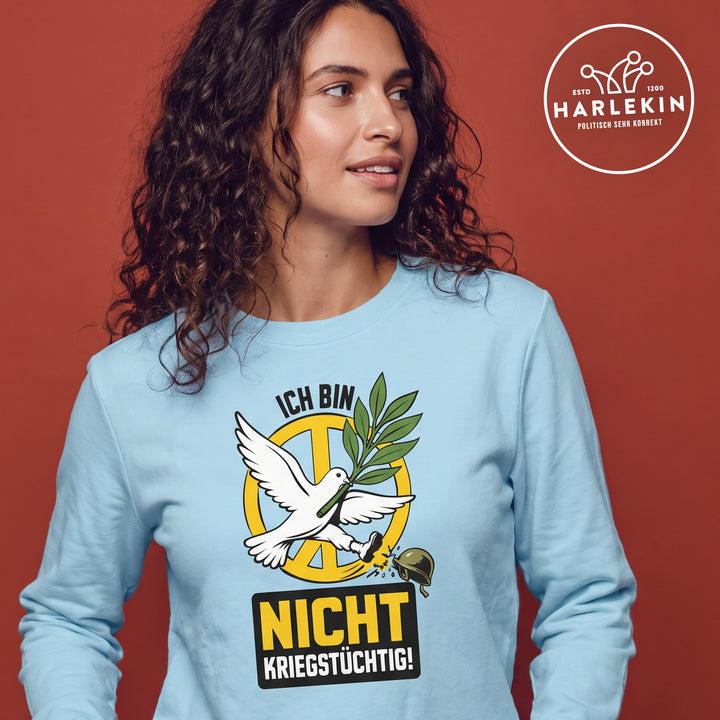 SWEATER MÄDELS • ICH BIN NICHT KRIEGSTÜCHTIG