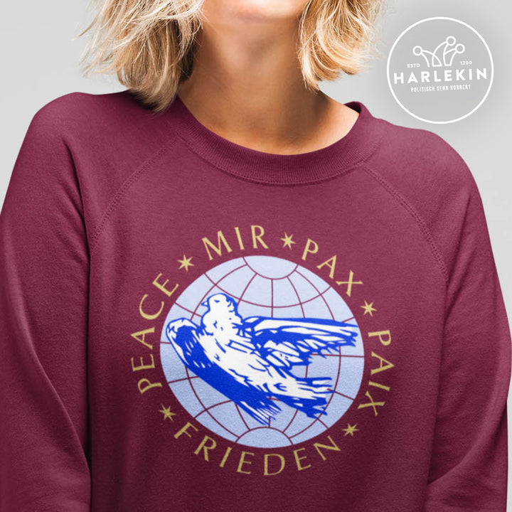 SWEATER MÄDELS • PEACE, MIR, PAX, PAIX, FRIEDEN - DDR-ERSTTAGSBRIEF