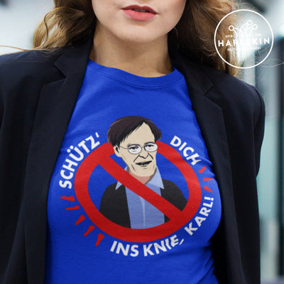 PREMIUM SHIRT MÄDELS • SCHÜTZ DICH INS KNIE, KARL