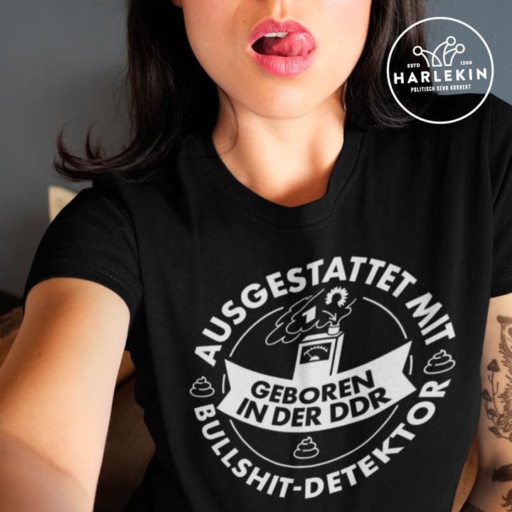 PREMIUM SHIRT MÄDELS • DDR BULLSHIT DETEKTOR