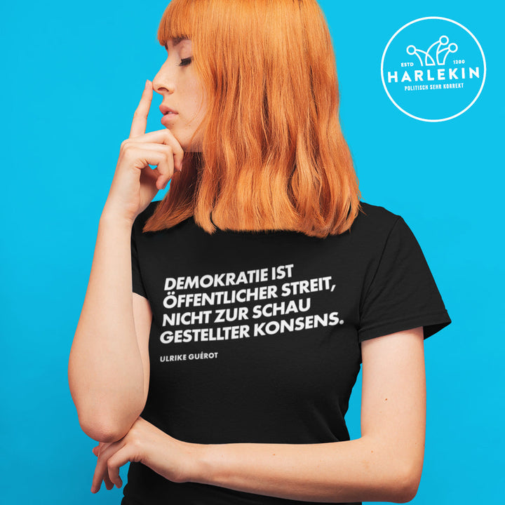 PREMIUM SHIRT MÄDELS • DEMOKRATIE - Ulrike Guérot