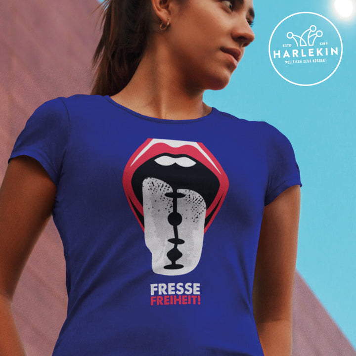 PREMIUM SHIRT MÄDELS • FRESSEFREIHEIT / ZUNGE