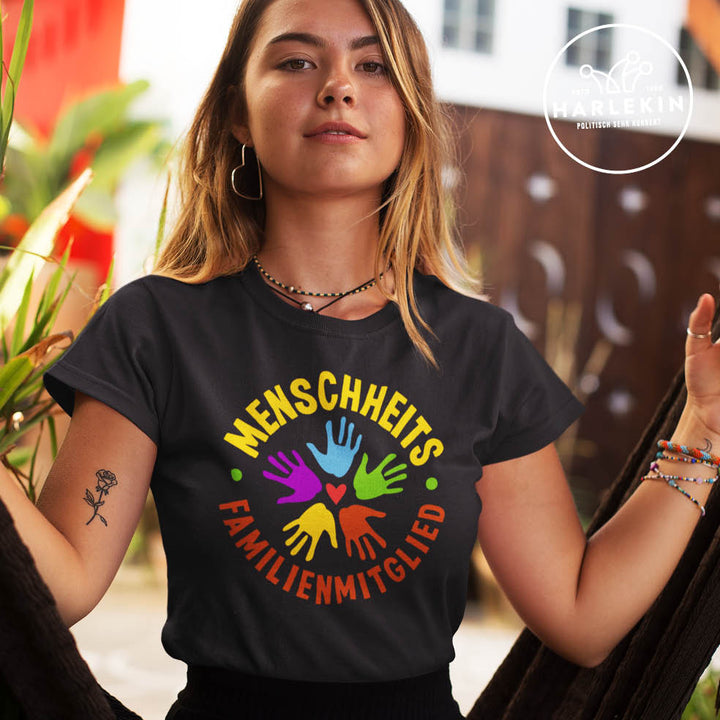 PREMIUM SHIRT MÄDELS • MENSCHHEITSFAMILIENMITGLIED