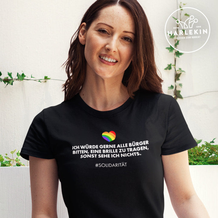 PREMIUM SHIRT MÄDELS • SOLIDARITÄT: BRILLENPFLICHT