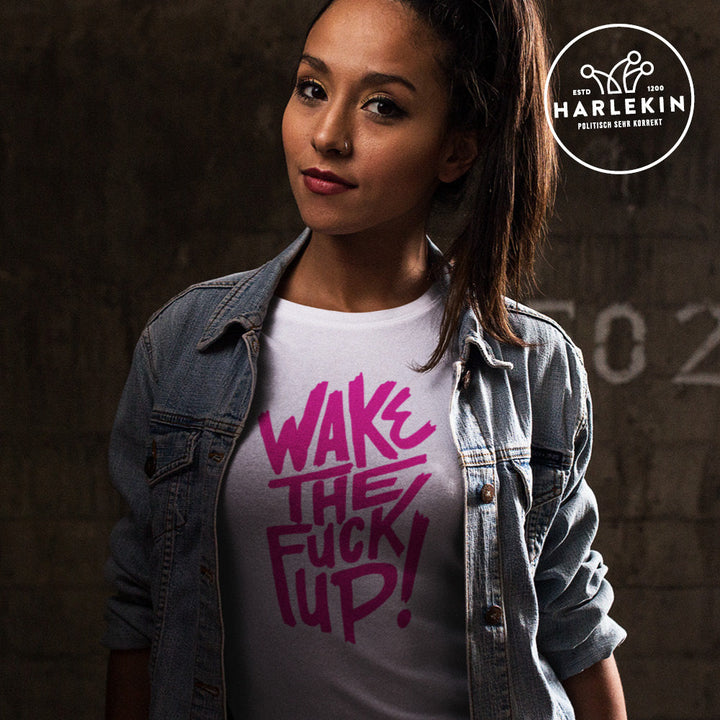PREMIUM SHIRT MÄDELS • WAKE THE FUCK UP