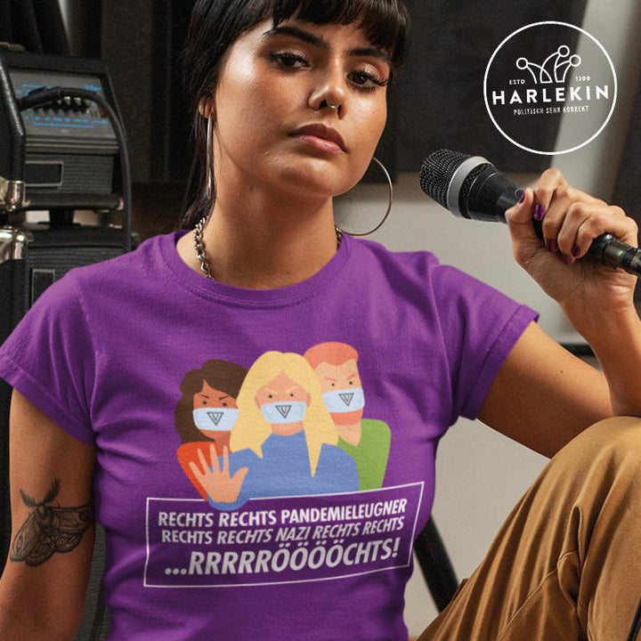 PREMIUM SHIRT MÄDELS • RECHTS RECHTS PANDEMIELEUGNER