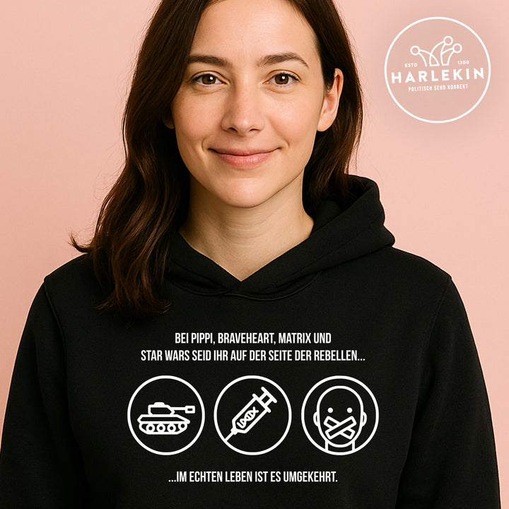 HOODIE MÄDELS • SEITE DER REBELLEN