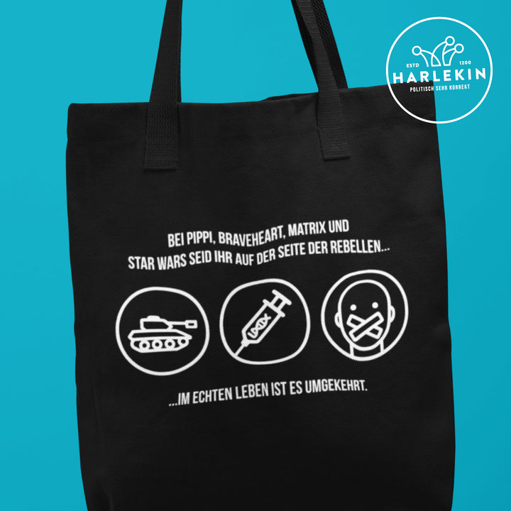 STOFFTASCHE • SEITE DER REBELLEN