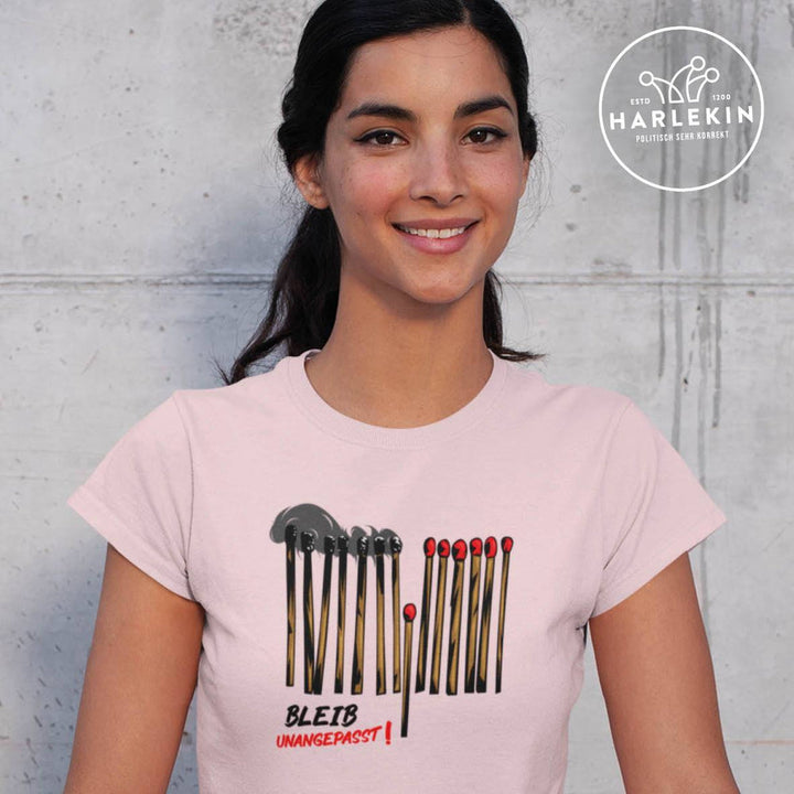 PREMIUM SHIRT MÄDELS • BLEIB UNANGEPASST