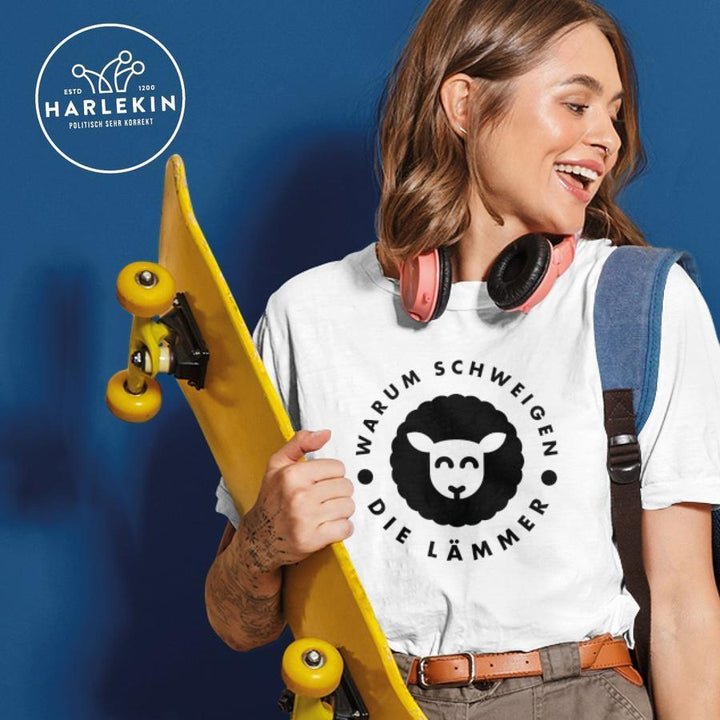 PREMIUM SHIRT MÄDELS • MAUSFELD ULTRAS / WARUM SCHWEIGEN DIE LÄMMER - HELL