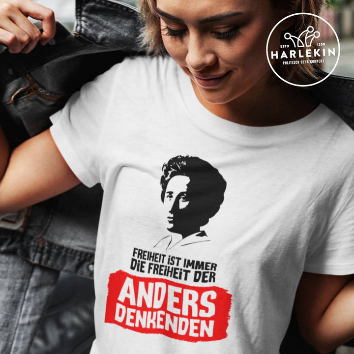 PREMIUM SHIRT MÄDELS • ROSA LUXEMBURG: FREIHEIT