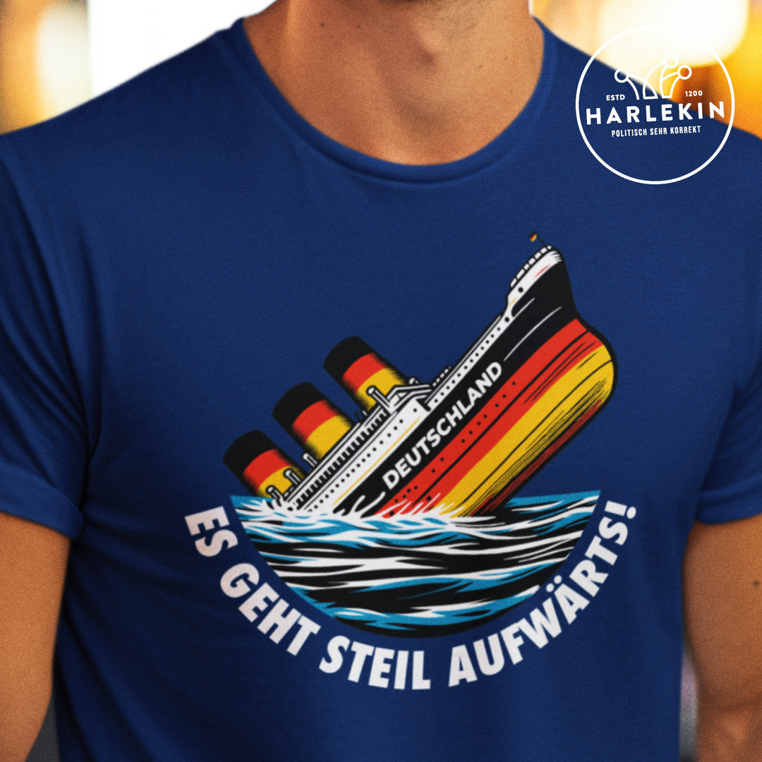 ORGANIC SHIRT BUBEN • ES GEHT STEIL AUFWÄRTS