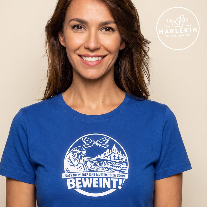 PREMIUM SHIRT MÄDELS • DASS NIE WIEDER EINE MUTTER IHREN SOHN BEWEINT! - dunkel