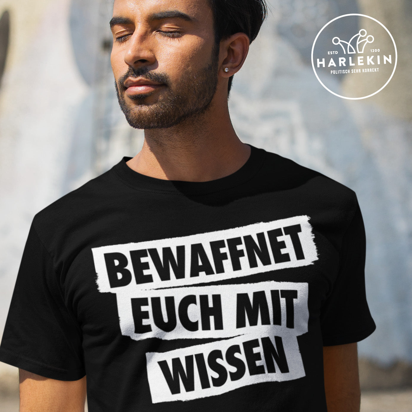 PREMIUM SHIRT BUBEN • BEWAFFNET EUCH MIT WISSEN