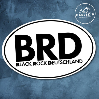 STICKER / AUFKLEBER • BRD - BLACK ROCK DEUTSCHLAND (10 STK.)