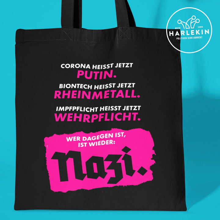 STOFFTASCHE • CORONA HEISST JETZT PUTIN