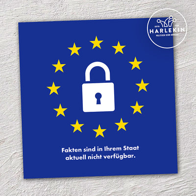 STICKER / AUFKLEBER (10 STK.) • EU: FAKTEN SIND IN IHREM LAND NICHT VERFÜGBAR