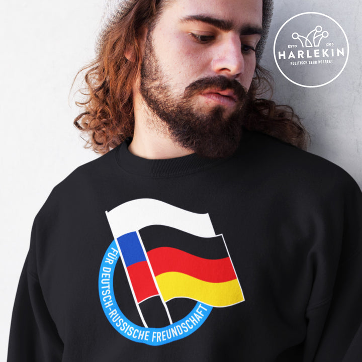SWEATER BUBEN • FÜR DEUTSCH-RUSSISCHE FREUNDSCHAFT - dunkel