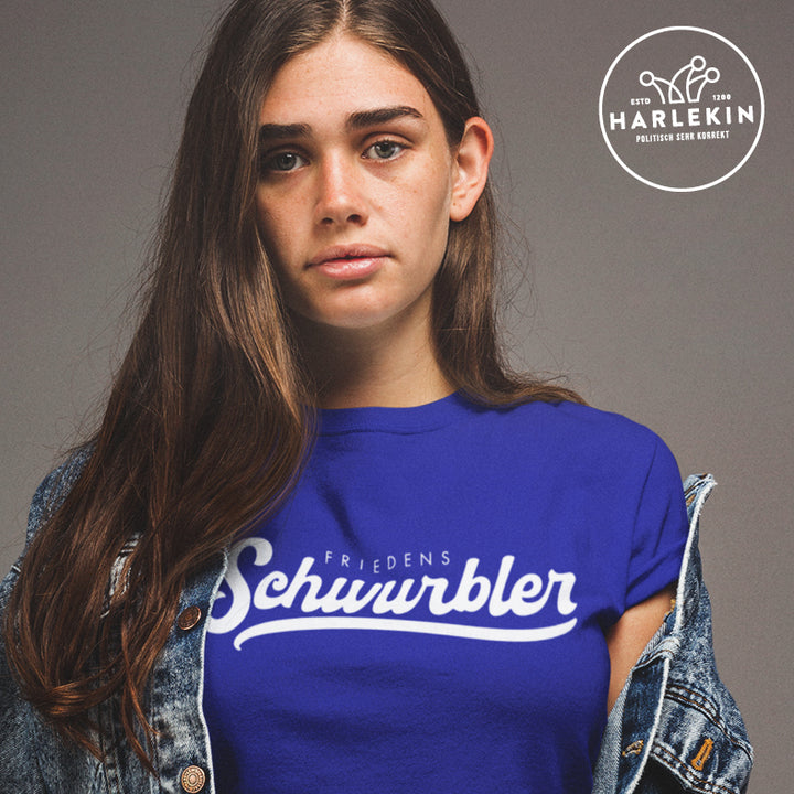 PREMIUM SHIRT MÄDELS • FRIEDENS-SCHWURBLER - DUNKEL