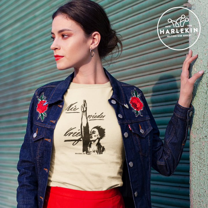 SPASSKULTUR PREMIUM SHIRT MÄDELS • KÄTHE KOLLWITZ: NIE WIEDER KRIEG