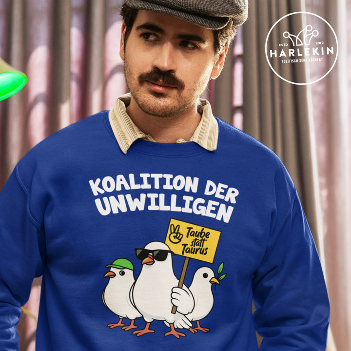 SWEATER BUBEN • TAUBE STATT TAURUS - KOALITION DER UNWILLIGEN