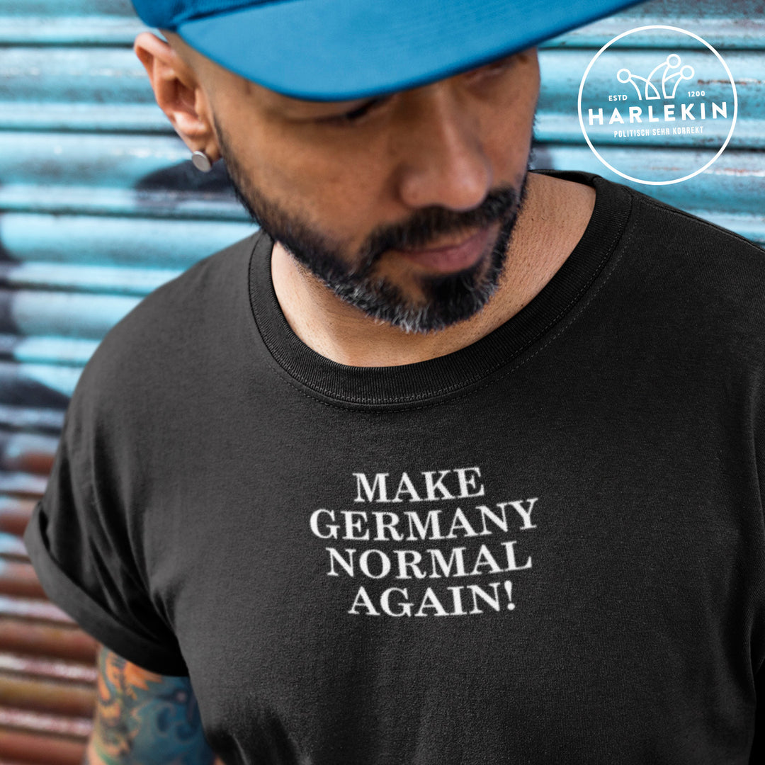 PREMIUM SHIRT BUBEN • MAKE GERMANY NORMAL AGAIN - dunkel