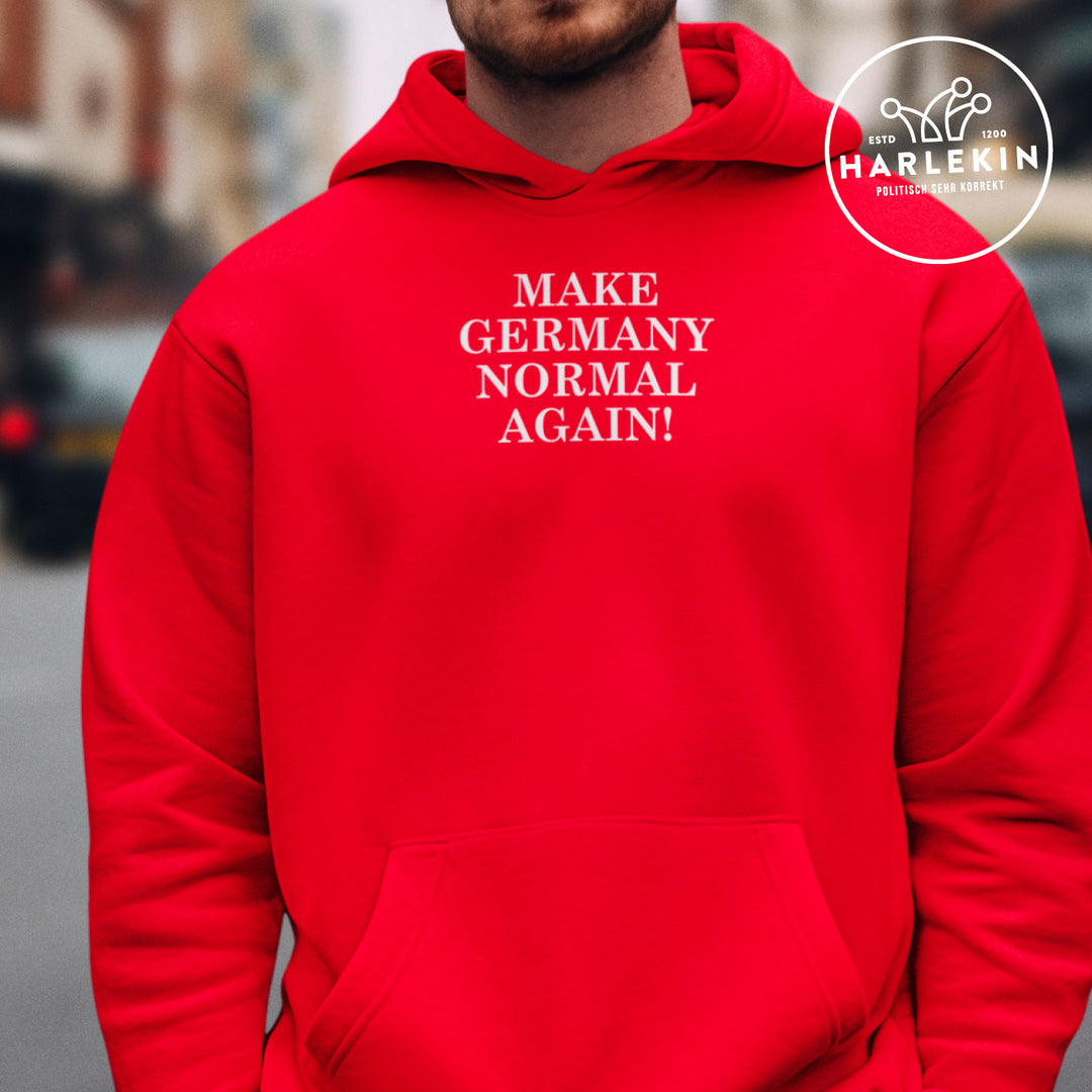 HOODIE BUBEN • MAKE GERMANY NORMAL AGAIN - dunkel