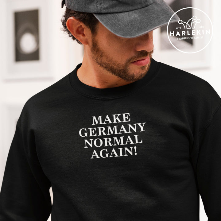 SWEATER BUBEN • MAKE GERMANY NORMAL AGAIN - dunkel