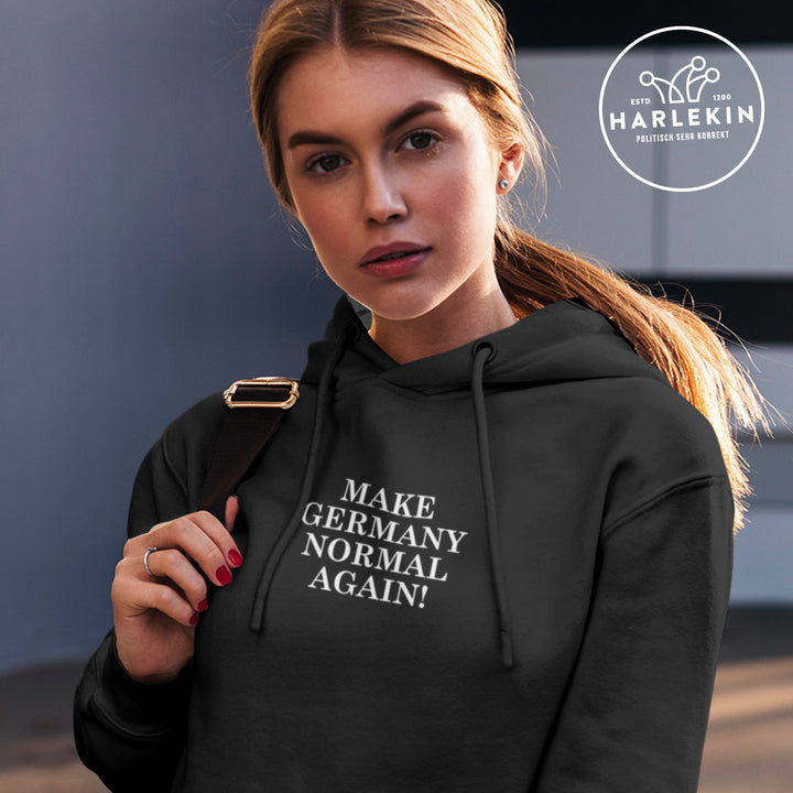 HOODIE MÄDELS • MAKE GERMANY NORMAL AGAIN - dunkel