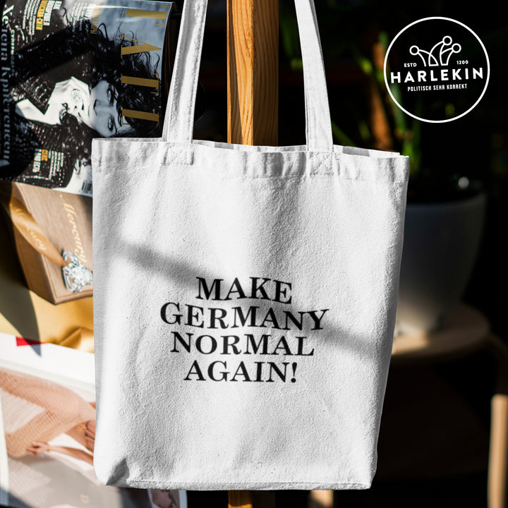 STOFFTASCHE • MAKE GERMANY NORMAL AGAIN - hell