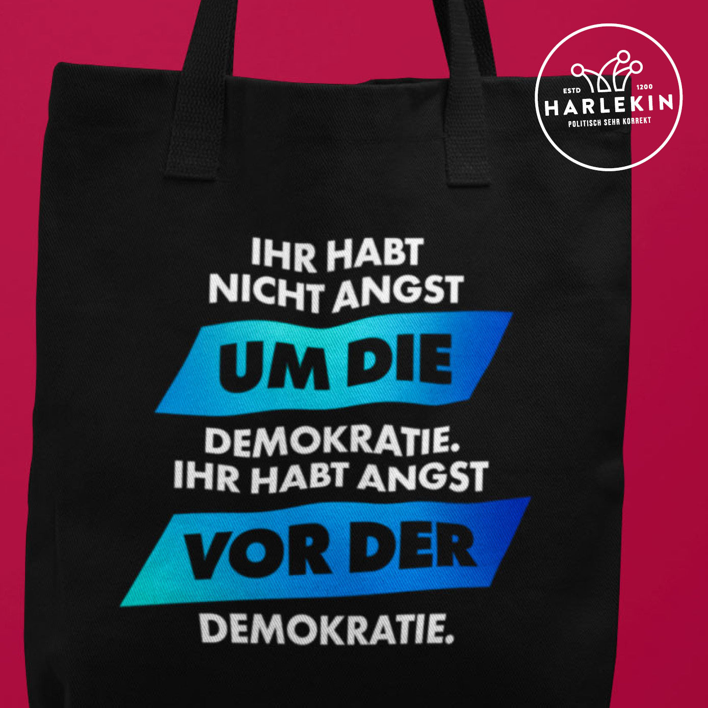 STOFFTASCHE • ANGST VOR DER DEMOKRATIE