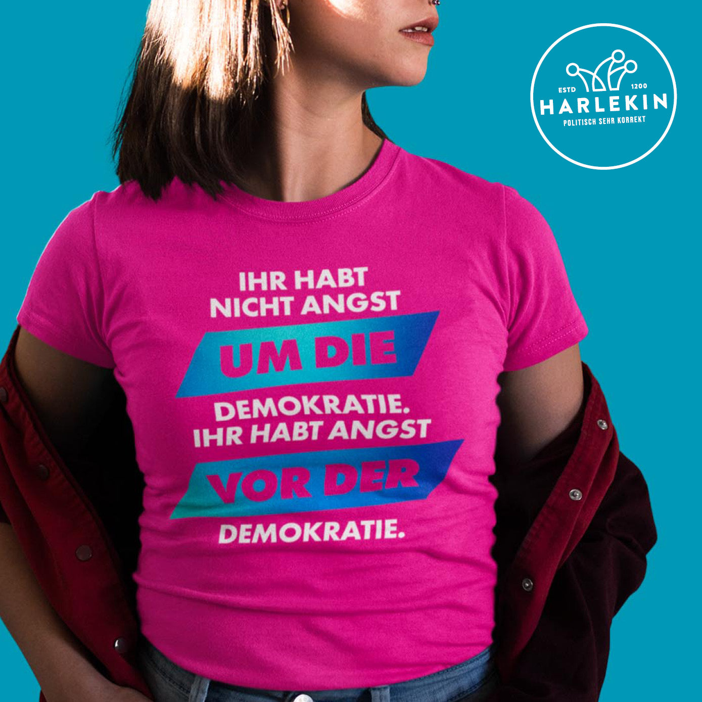 PREMIUM SHIRT MÄDELS • ANGST VOR DER DEMOKRATIE