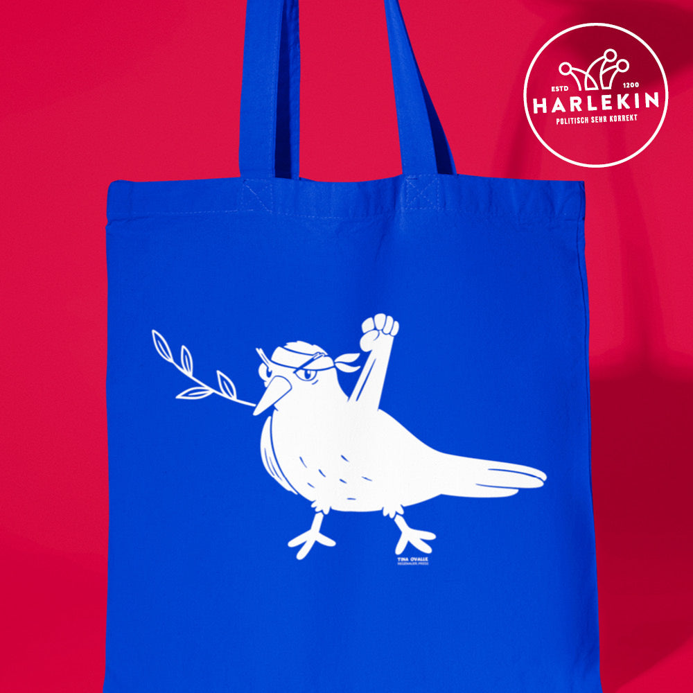 STOFFTASCHE • POWER PEACE PIGEON