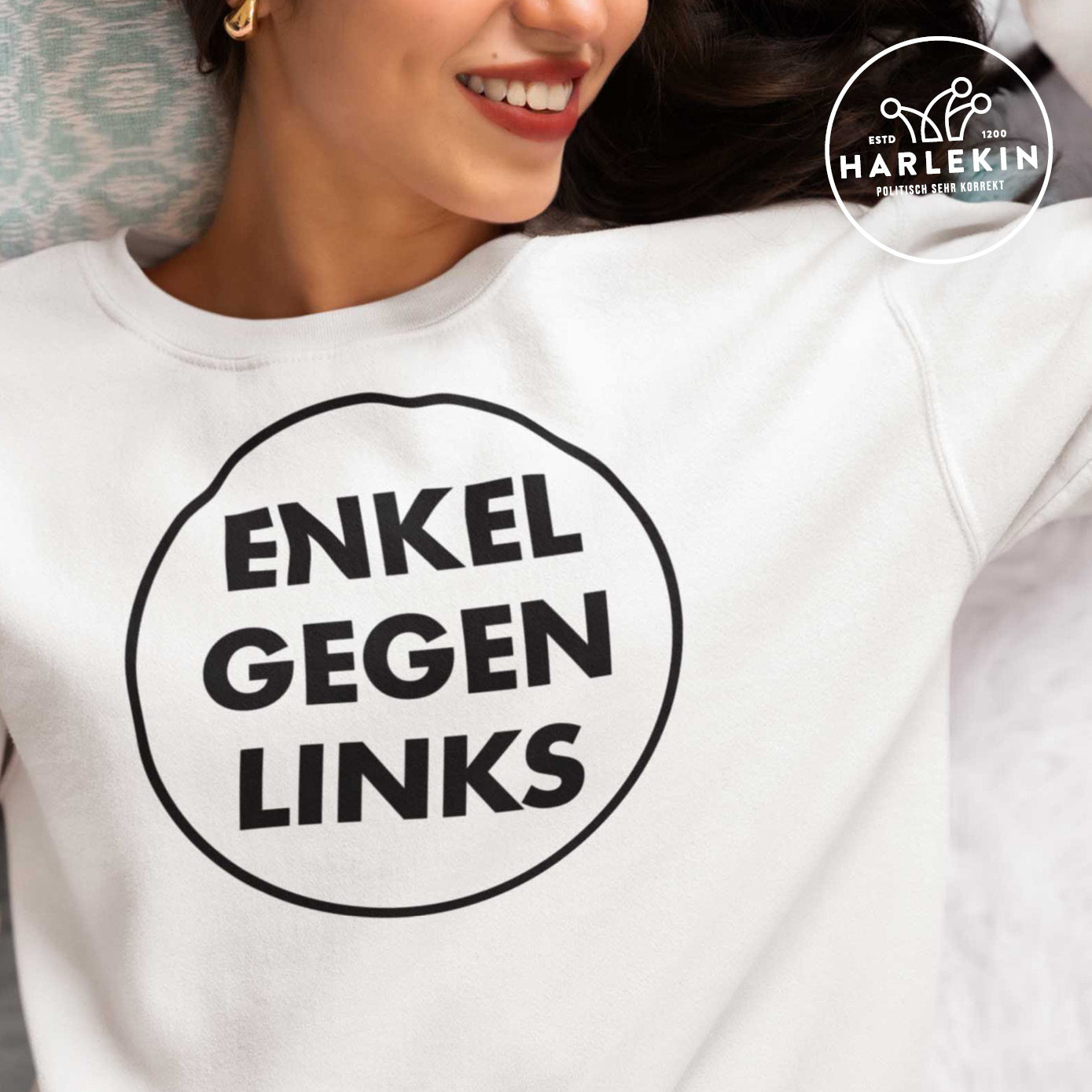 SWEATER MÄDELS • ENKEL GEGEN LINKS - hell