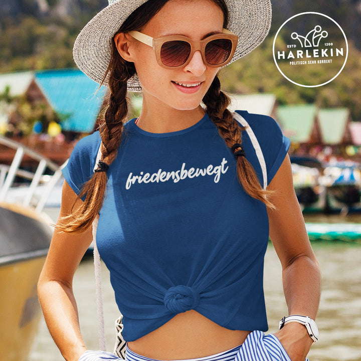 DIE MÖHRE: GRÜNZEUG PREMIUM SHIRT MÄDELS • FRIEDENSBEWEGT