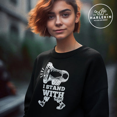 SPASSKULTUR SWEATER MÄDELS • I STAND WITH... MY LEGS