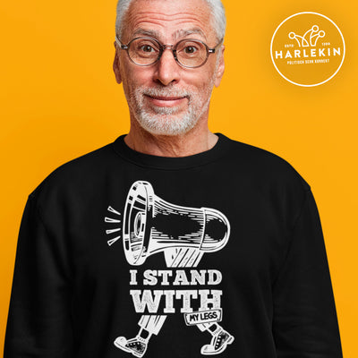 SWEATER BUBEN • I STAND WITH... MY LEGS