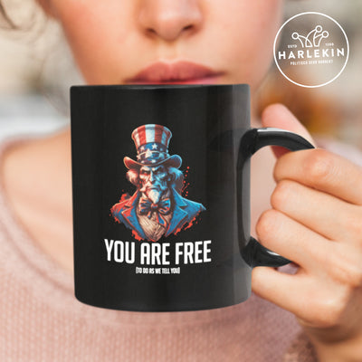 TASSE • USA: YOU ARE FREE (TO DO AS WE TELL YOU)