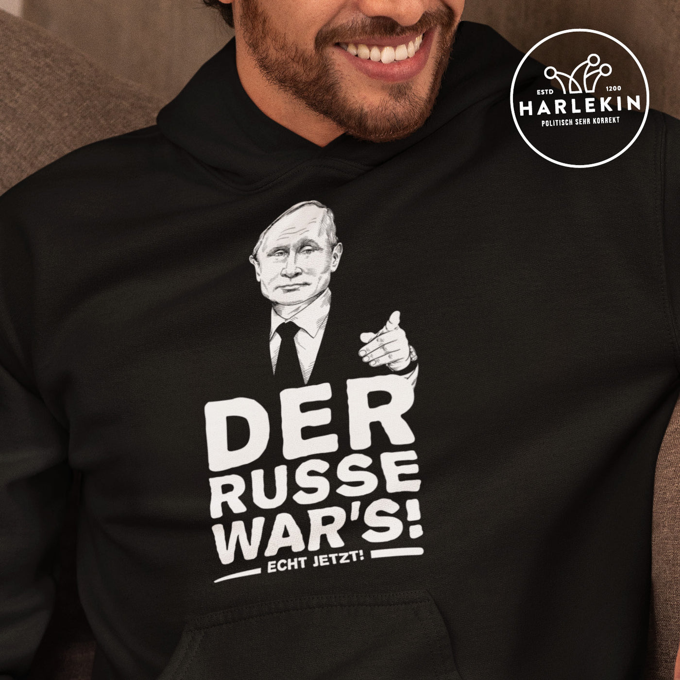 HOODIE BUBEN • DER RUSSE WAR'S. ECHT JETZT!