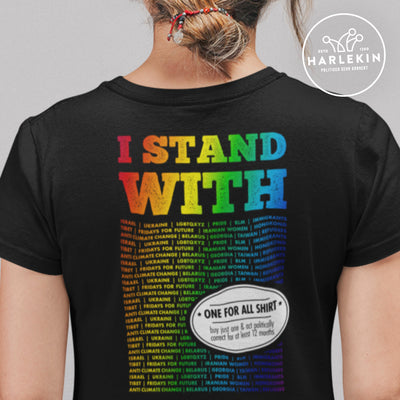 ORGANIC SHIRT MÄDELS • I STAND WITH - ALL FOR ONE SHIRT