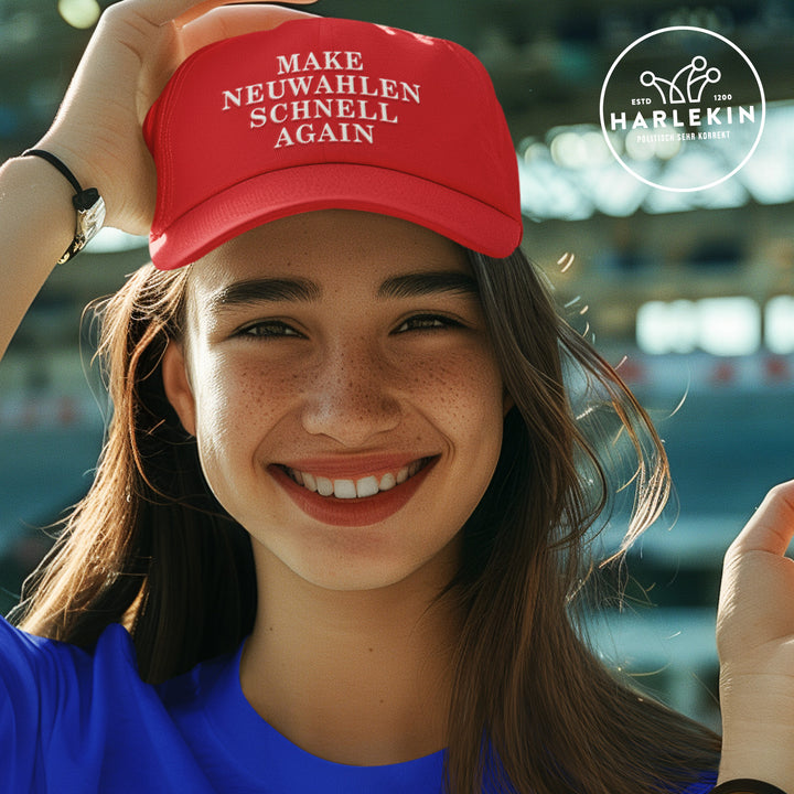 BASEBALL CAP • MAKE NEUWAHLEN SCHNELL AGAIN! // EDLER STICK