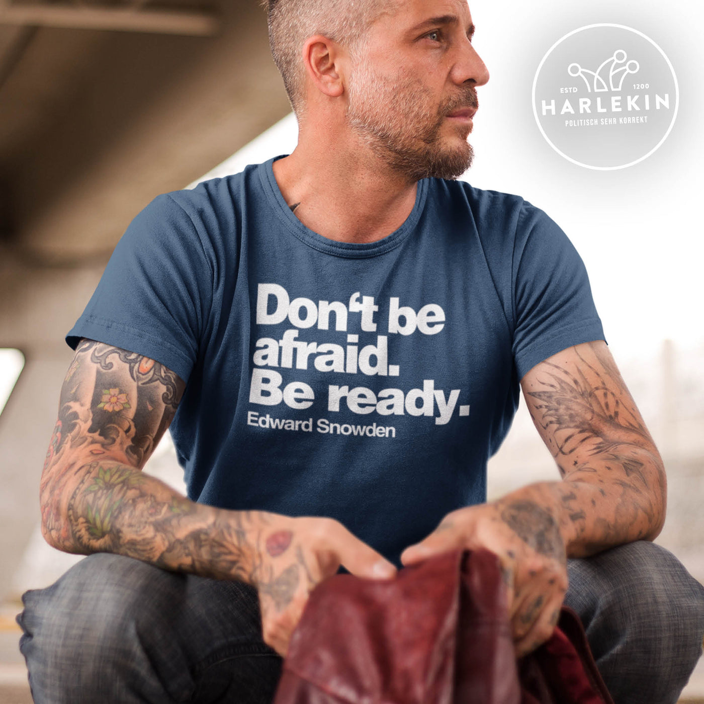 PREMIUM SHIRT BUBEN • SNOWDEN: DON'T BE AFRAID