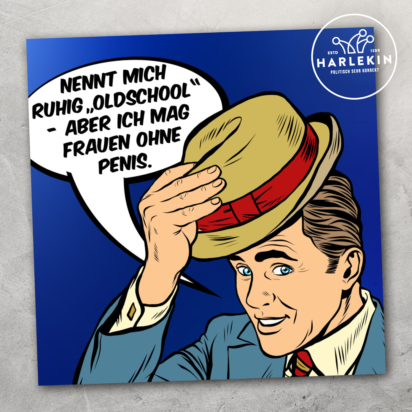 STICKER / AUFKLEBER • FRAUEN MIT PENIS