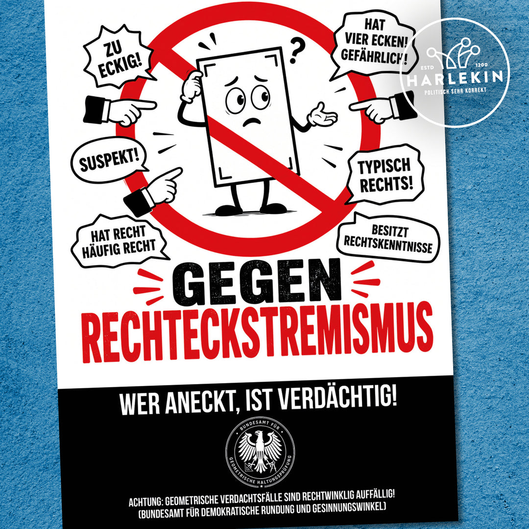 STICKER / AUFKLEBER • GEGEN RECHTECKSTREMISMUS (10 STK.)