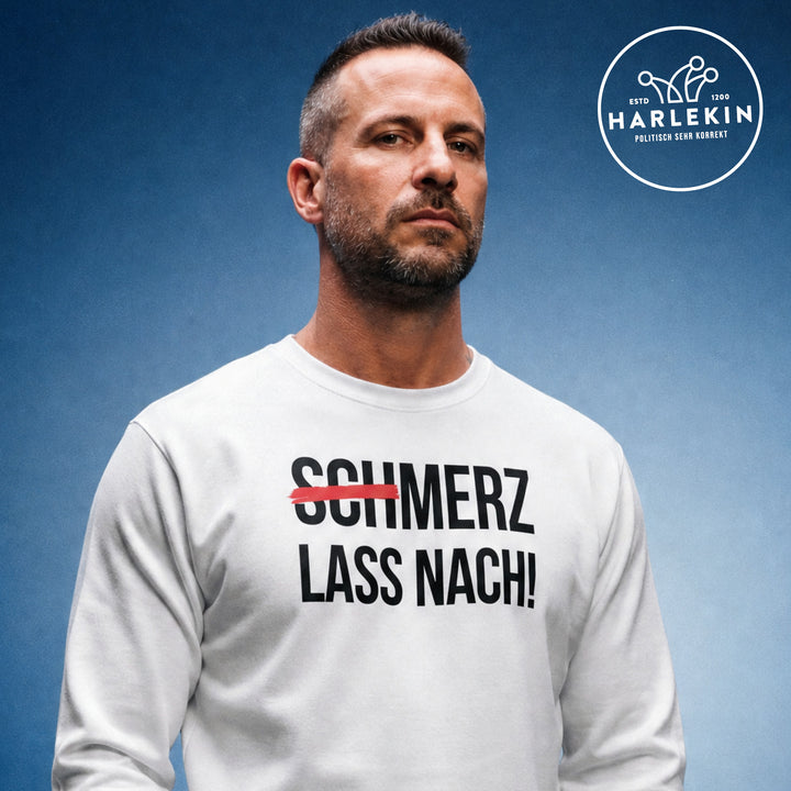 SWEATER BUBEN • (SCH)MERZ LASS NACH! - hell