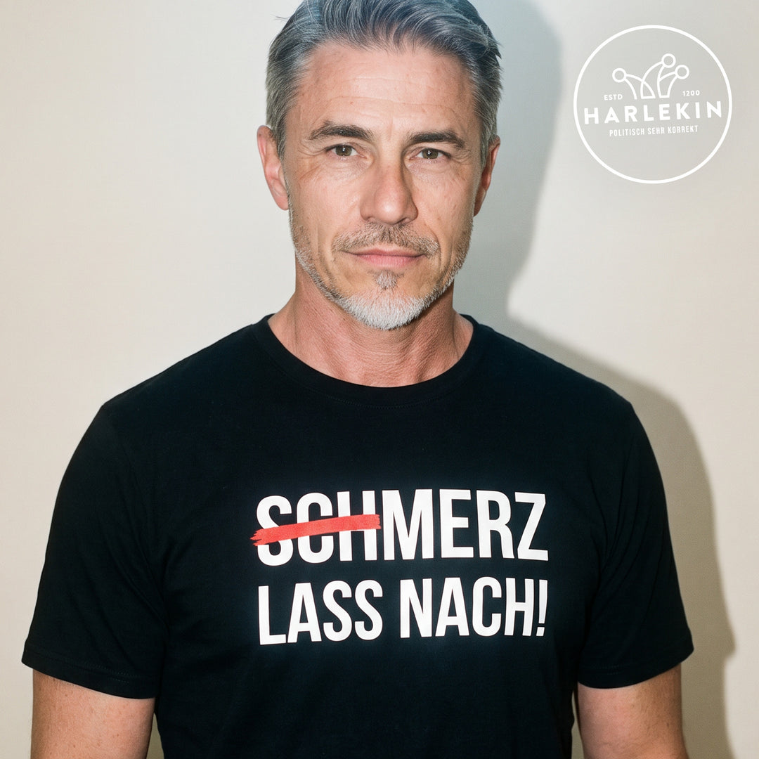 PREMIUM SHIRT BUBEN • (SCH)MERZ LASS NACH! - dunkel